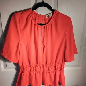 Chic Coral Blouse by Oasis Edit